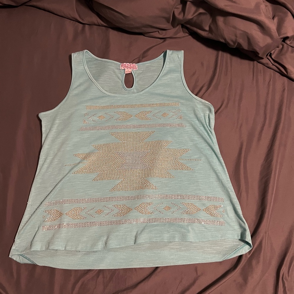 Pink Cattlelac Tank Top